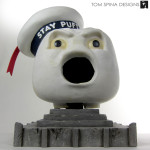 Stay Puft Marshmallow Man costume head