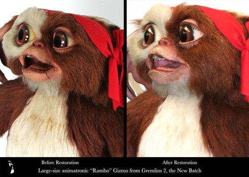 Gremlins Gizmo Rambo Mogwai Prop Restoration Gremlins 2