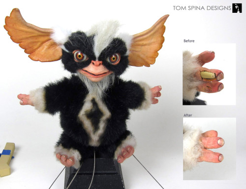 movie prop Rick Baker mohawk mogwai puppet