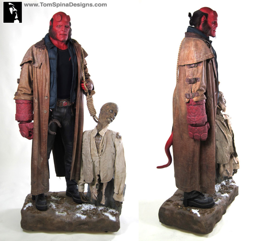 Hellboy costume original movie Ron Perlman and screen used stunt mask