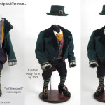 Custom mannequin Warwick Davis Leprechaun Movie Costume