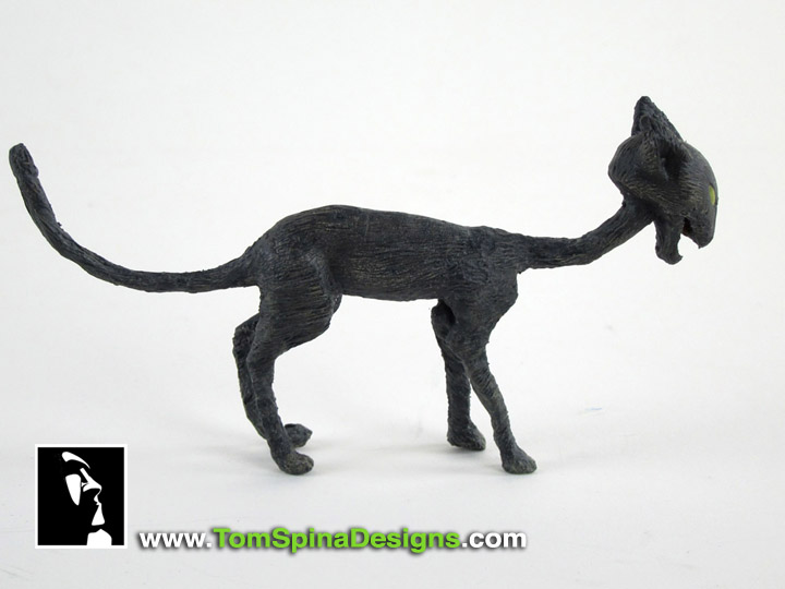 Tim Burton Nightmare Before Christmas Cat Puppet Restoration