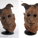 Restoring the original Star Wars Devil cantina alien mask