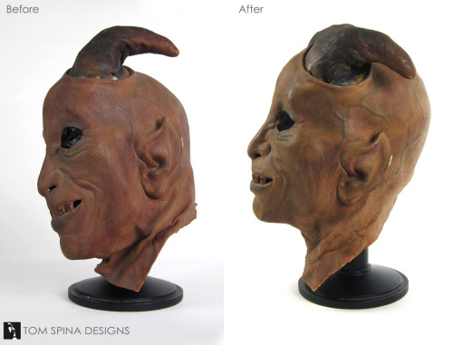 Restoring the original Star Wars Devil cantina alien mask