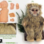 baby ewok movie prop Star Wars Return of the Jedi