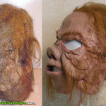 Star Wars Ugnaught Movie Prop Mask Restoration from The Empire Strikes Back