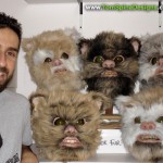 ewok movie prop masks Star Wars Return of the Jedi