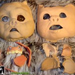 ewok movie prop masks Star Wars Return of the Jedi