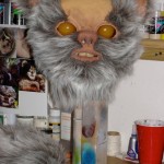 ewok movie prop mask Star Wars Return of the Jedi