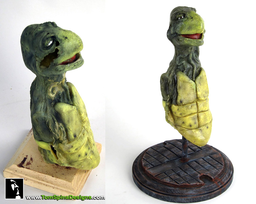 Teenage Mutant Ninja Turtles Puppet movie prop restoration TMNT