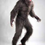 Wolfman movie props custom statue werewolf
