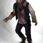 Wolfman movie props costume custom statue werewolf