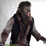 Wolfman 2010 movie props costume custom statue werewolf