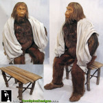 Beneath the Planet of the Apes Zaius Costume Maurice Evans custom mannequin for his sauna suit