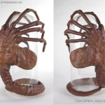 1986 Aliens Facehugger Prop restoration and display