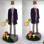 Willy Wonka Costume Custom Mannequin