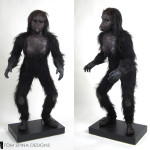 2001: A Space Odyssey ape costume by Stuart Freeborn