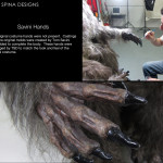 Creepshow Fluffy movie costume conservation