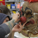 Killer Klowns movie prop mask conservation