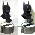 George Clooney Batman and Robin Movie Cowl display