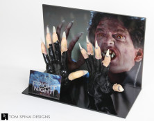 Fright Night movie Prop claws worn by Chris Sarandon as Jerry Dandridge