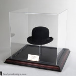Movie Prop Hat Display – Oliver Hardy Bowler