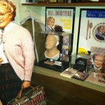Robin Williams Mrs Doubtfire makeup movie prop display