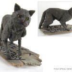 Stephen King pet sematary prop cat puppet