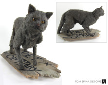 Stephen King pet sematary prop cat puppet