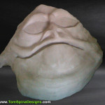 Movie Prop Display Jabba the Hutt clay custom sculpture
