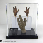 The Dark Crystal movie props custom acrylic display case