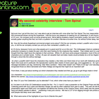 interview with Tom Spina