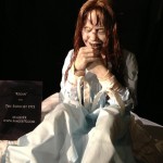 The exorcist 1973 Linda Blair horror sculpture