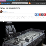 Articles about our Han Solo in Carbonite Desk