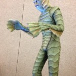 Creature from the black lagoon life size statue