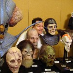 Life sized latex masks with Jordu