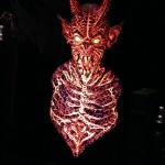 custom lava moster sculpture