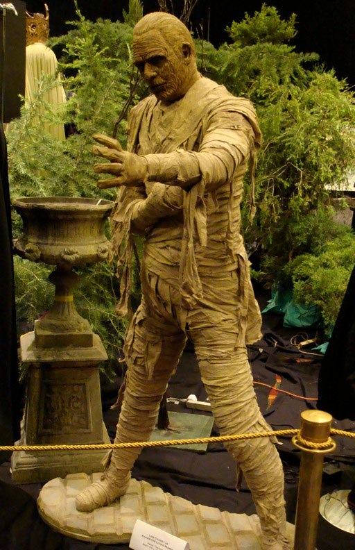 Life sized mummy statue