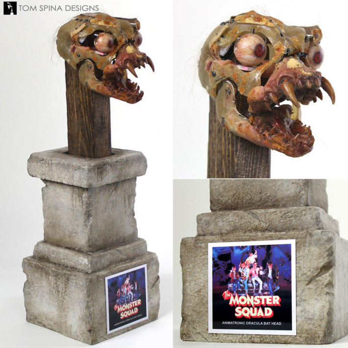 Grinch Makeup Appliance Display Bust - Tom Spina Designs » Tom Spina Designs