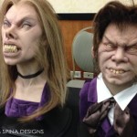 vampire ghoul bust sculptures