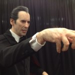 Dracula likeness bust sculpted statue