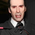 Christopher lee Dracula likeness statue