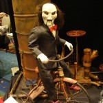 Saw replica statue horror movie villian