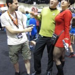 Star wars convention Star trek cosplayers