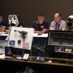 Star Wars movie props and costume discussion panel