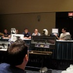 Star Wars movie props and costume discussion panel