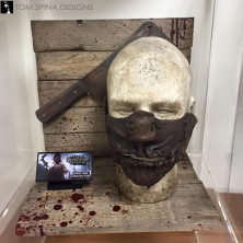 Texas Chainsaw Massacre leatherface mask movie prop