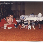 throwback photo Star Wars 1970 toys