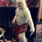 Abominable snow man monster yeti statue