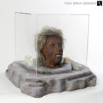 display base acrylic case Mrs. Vorhees Head Prop